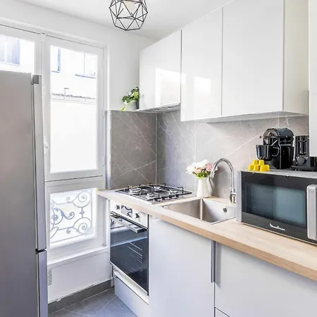 Charming - 2br-4p - Montorgueil Apartamento